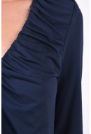 Bluza Dama Vero Moda Vmhanna Bianca V-Neck Navy Blazer